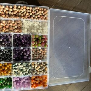 Natural Crystal Beads for Jewelry Making